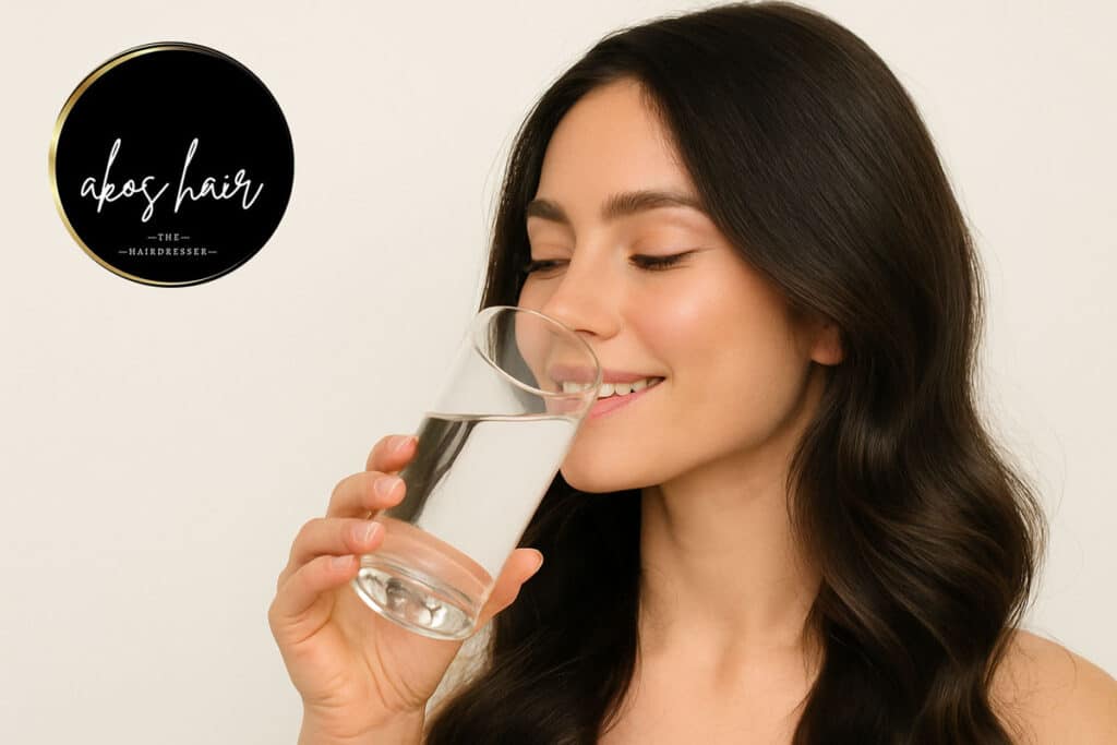 Hidratált haj, egészséges haj – ezért igyál elég vizet minden nap!